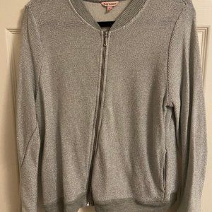 Juicy Couture Zip Up Cardigan